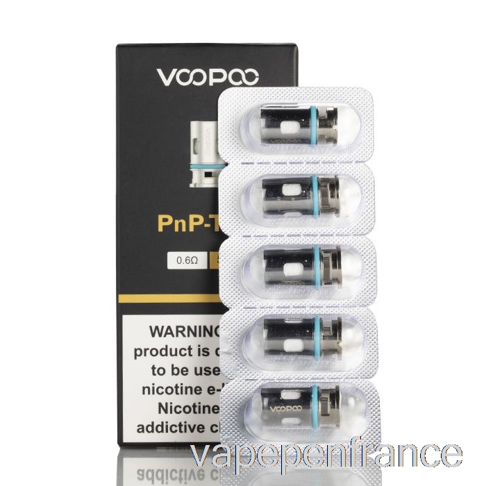 Bobines De Remplacement Voopoo Pnp Bobines De Maille 0,6ohm Pnp-tm1 Stylo Vape